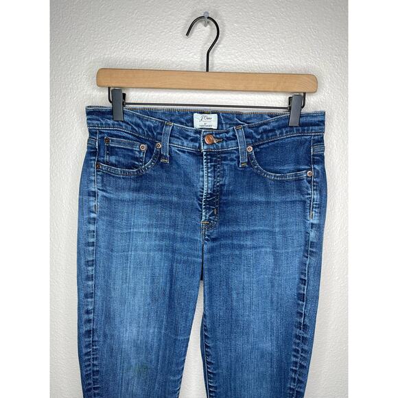 J. CREW Toothpick Skinny Jeans Medium Blue Size 29T - Picture 10 of 10